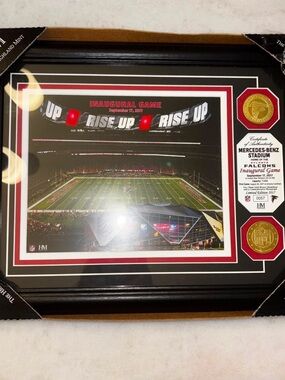 Highland Mint Falcons Mercedes-Benz Stadium Inaugural Game LE #A105